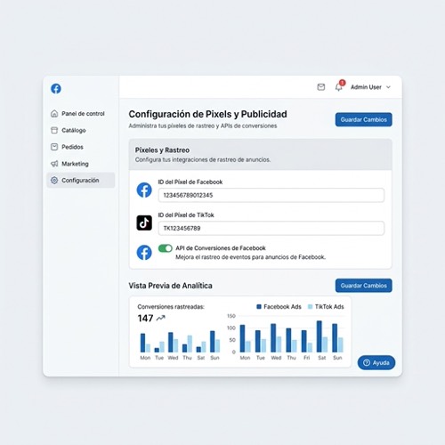 Configuración de Pixel